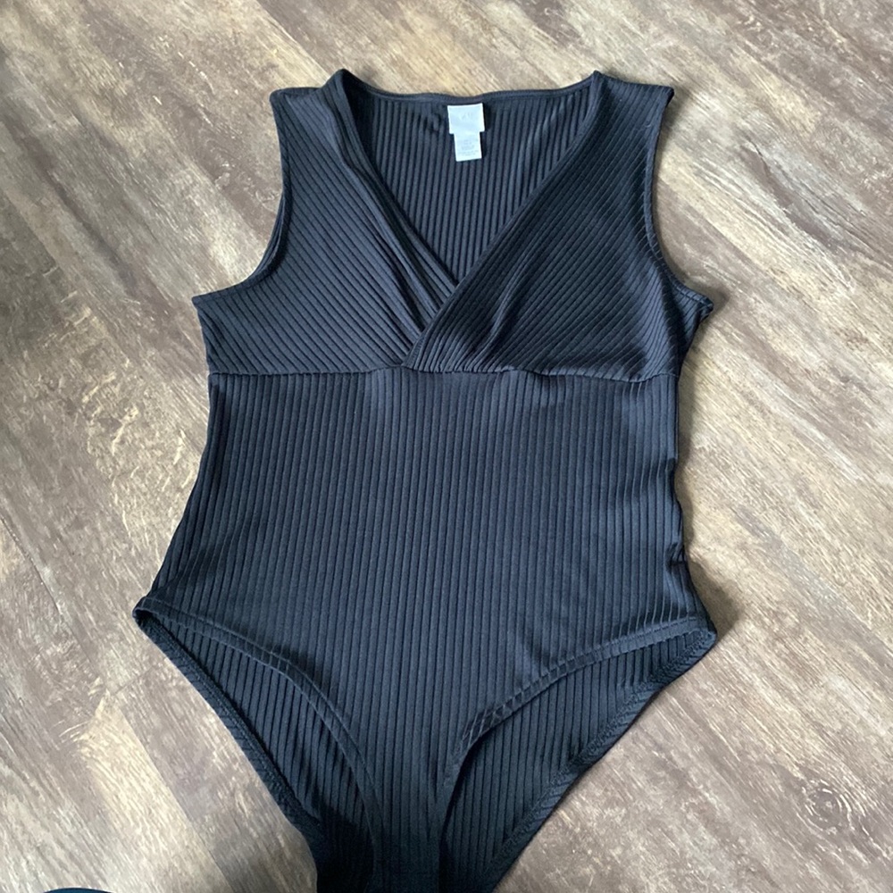 Never worn black body suit